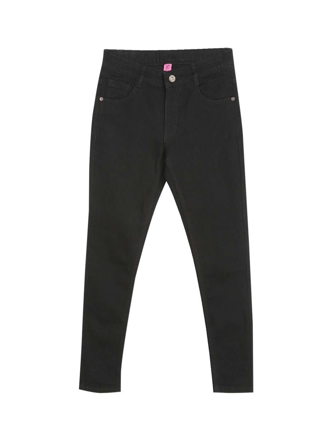

SUGR Girl Girls Black Clean Look Mid rise Jeans