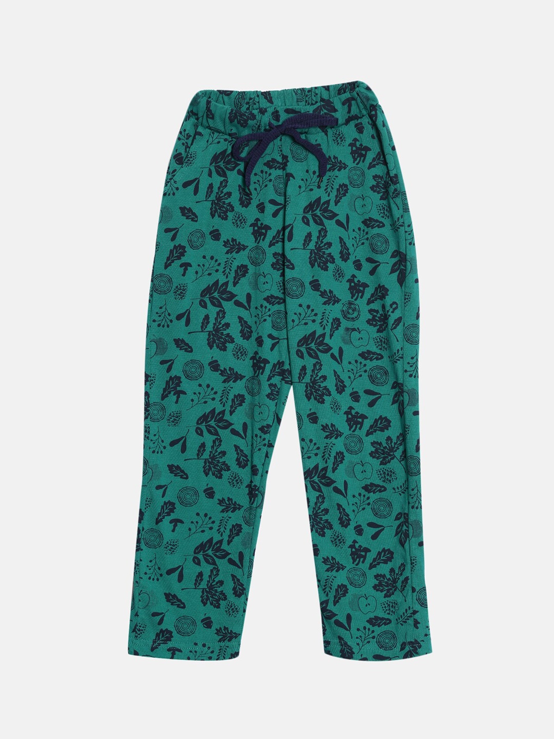 

Kryptic Girls Green Printed Pure Cotton Lounge Pant
