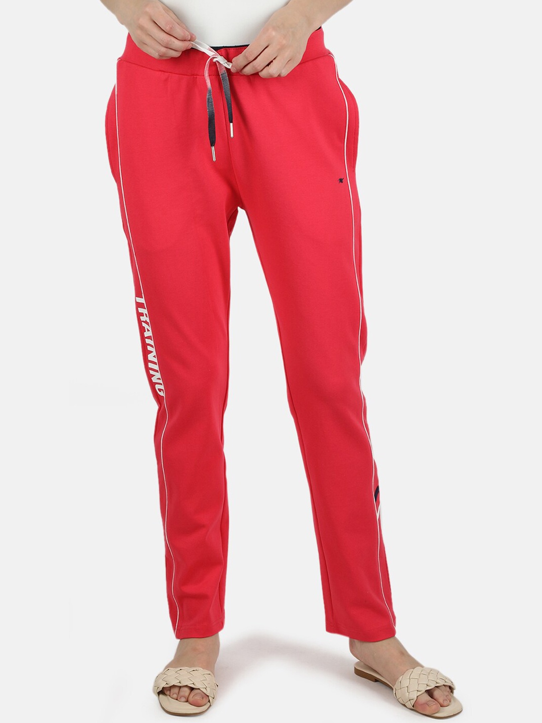 

Monte Carlo Red Mid-Rise Lounge Pants
