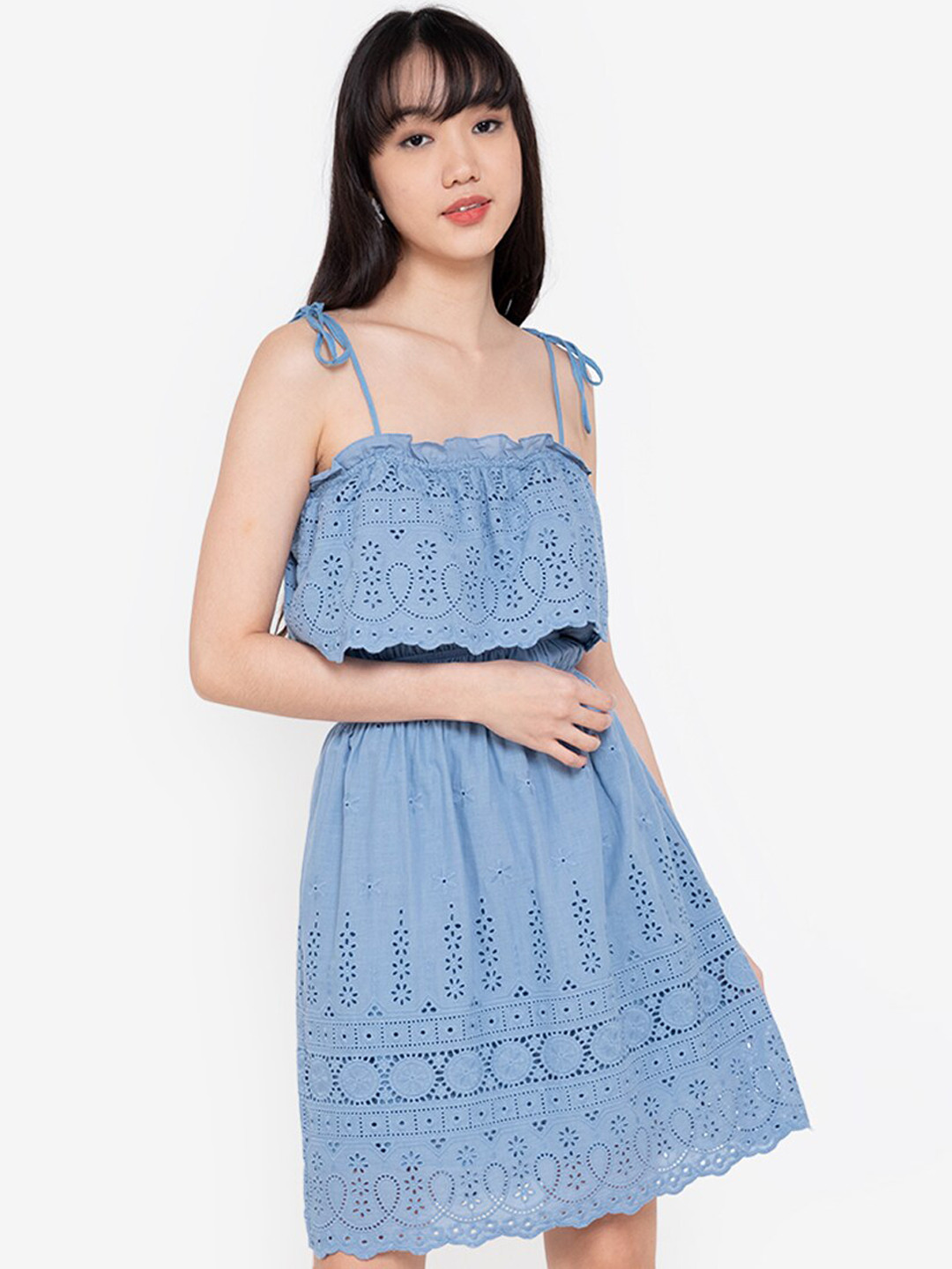 

ZALORA BASICS Women Blue Dress