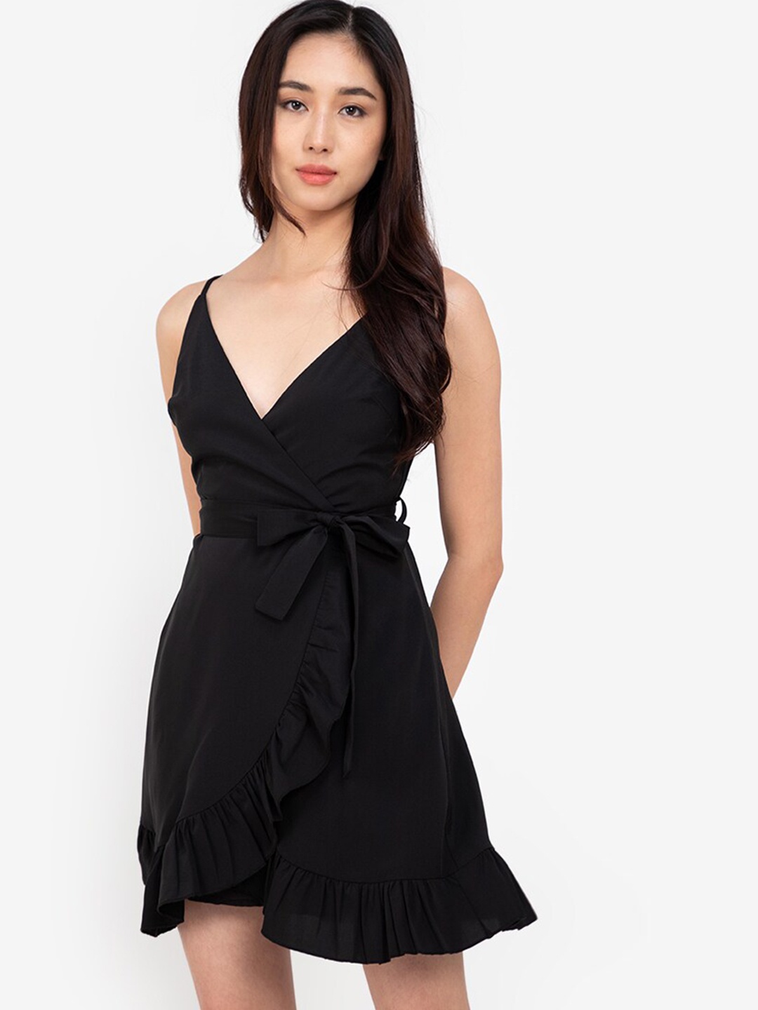 

ZALORA BASICS Black Mini Dress
