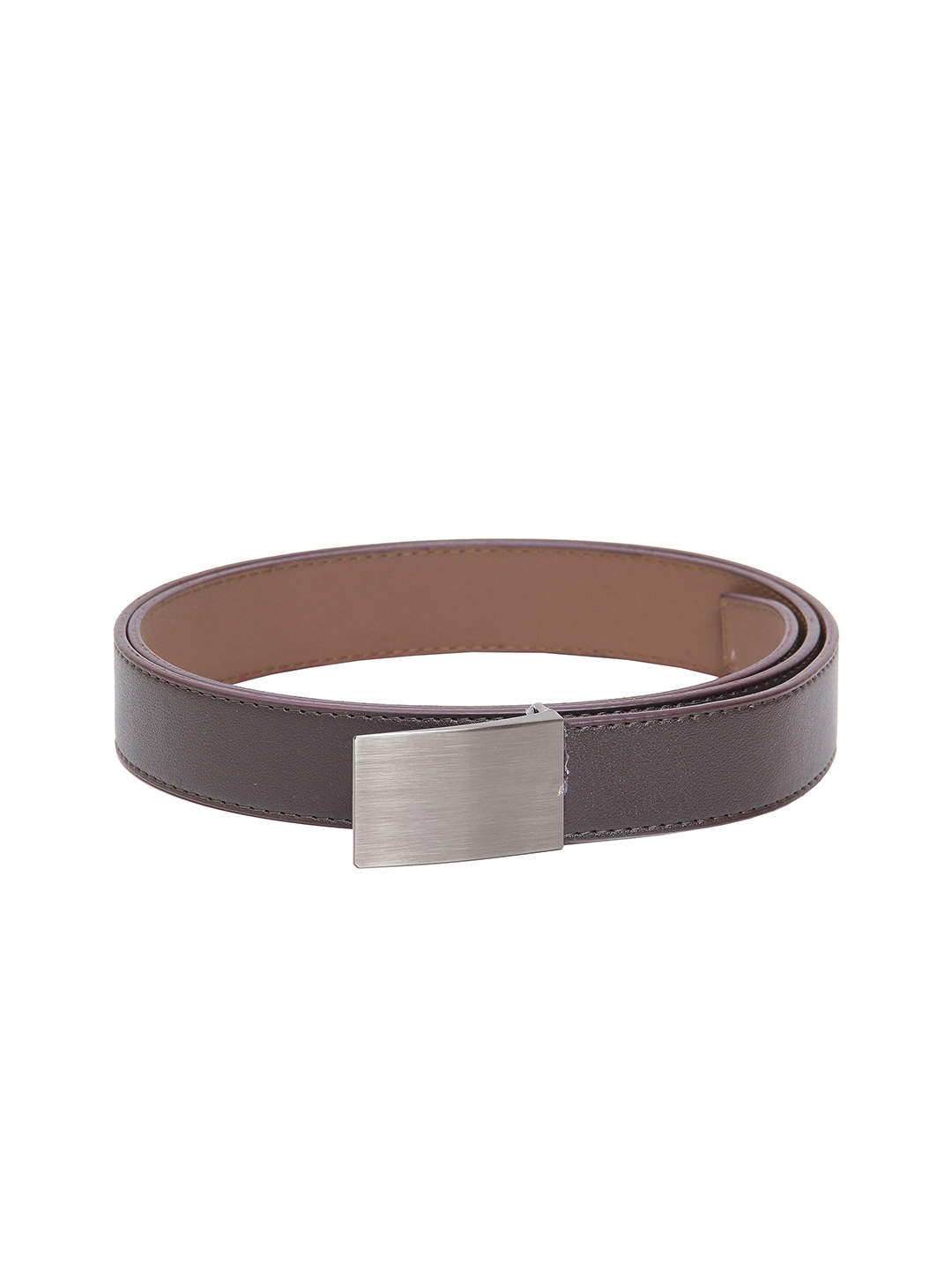 

Calvadoss Women Brown Textured PU Belt