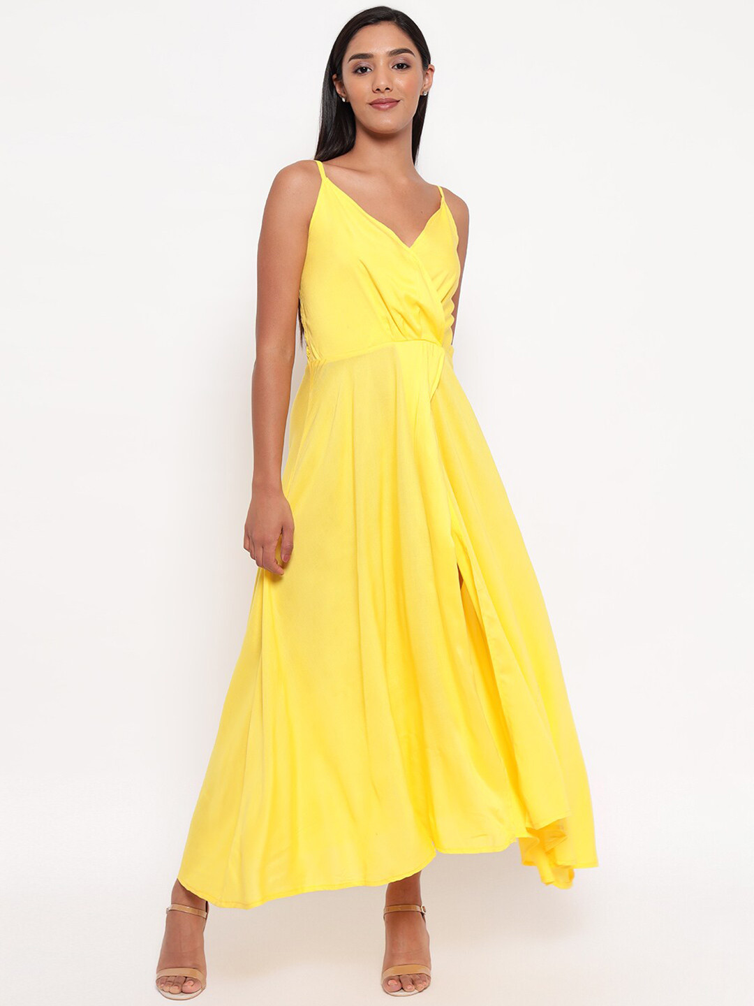 

Aawari Yellow Maxi Dress