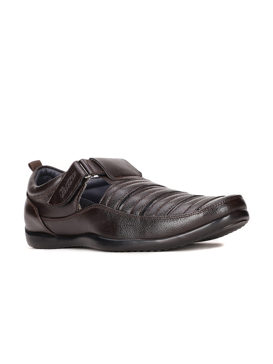 

Bata Men Brown Shoe-Style Sandals