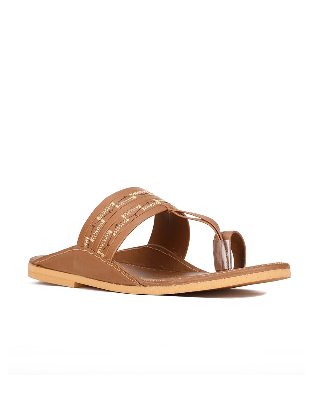 

Bata Men Tan Brown Comfort Sandals