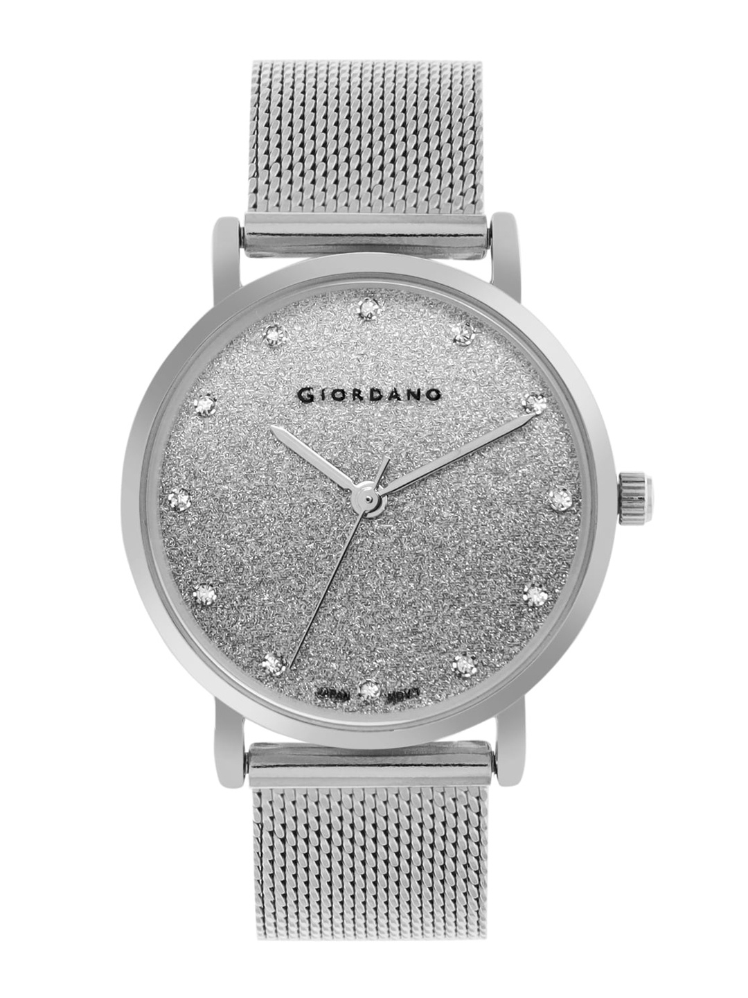 

GIORDANO Women Silver-Toned Dial & Silver Toned Straps Watch GD-60005-11