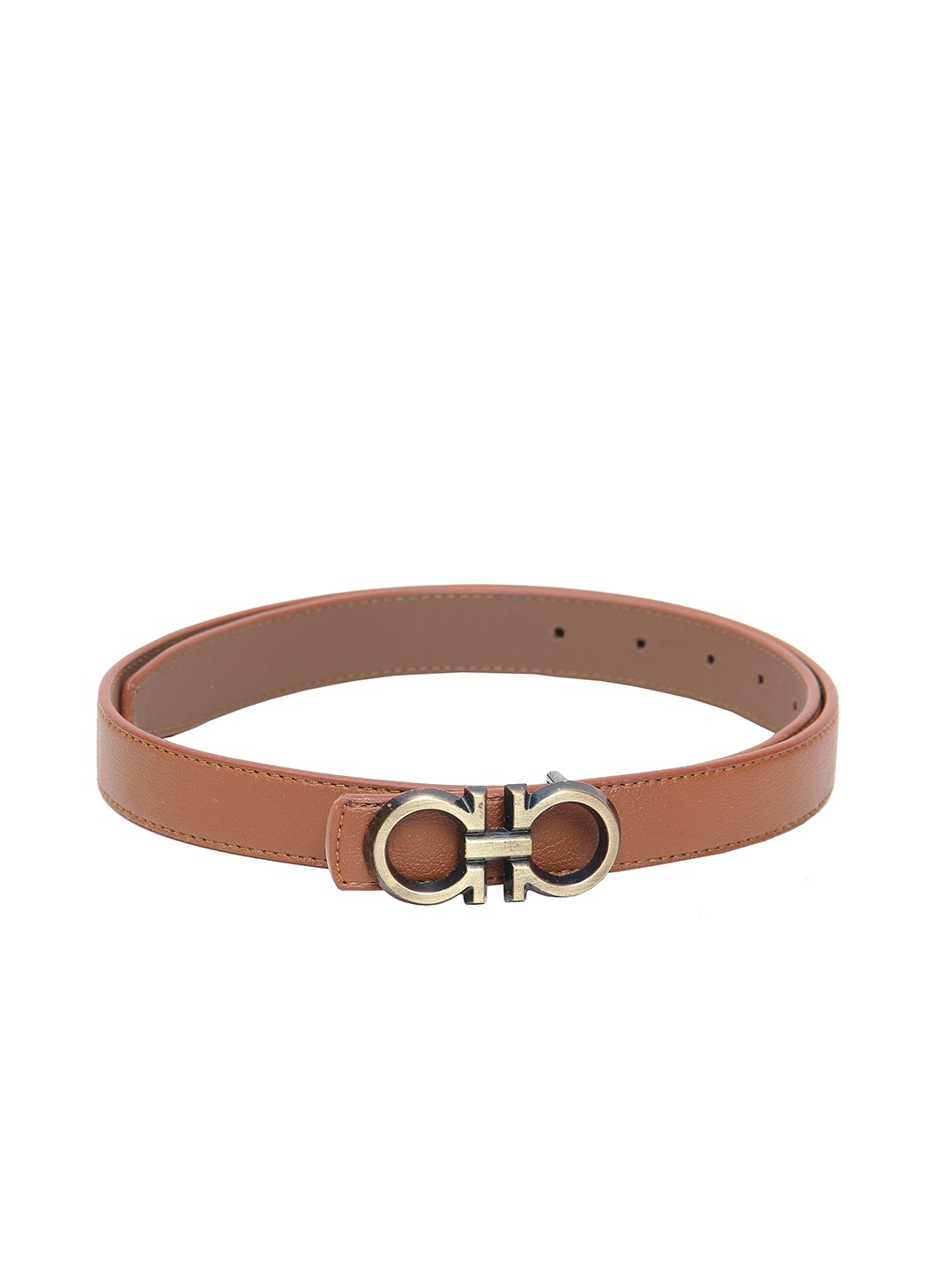 

Calvadoss Women Tan Textured Belt