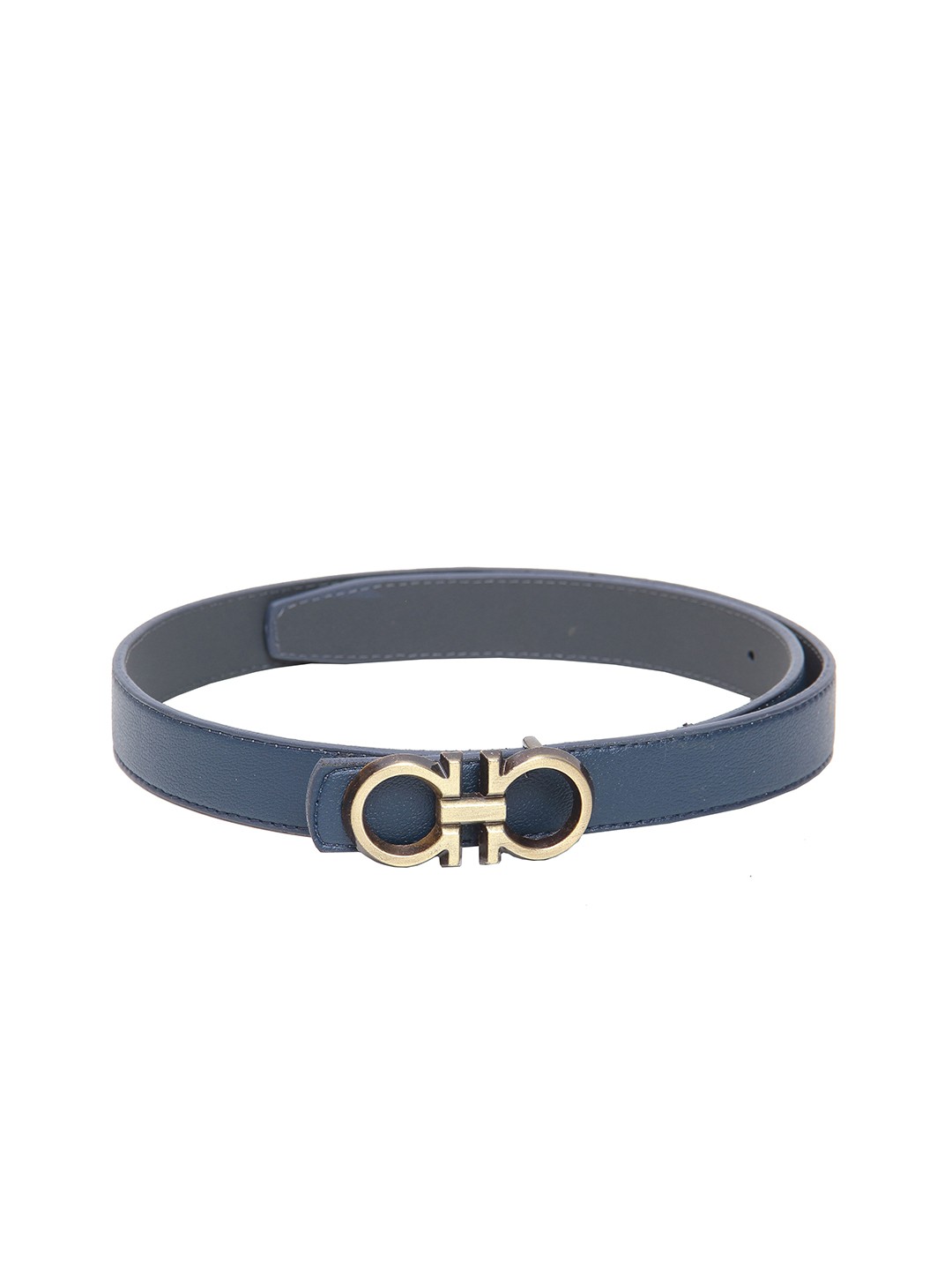 

Calvadoss Women Navy Blue Textured Belt