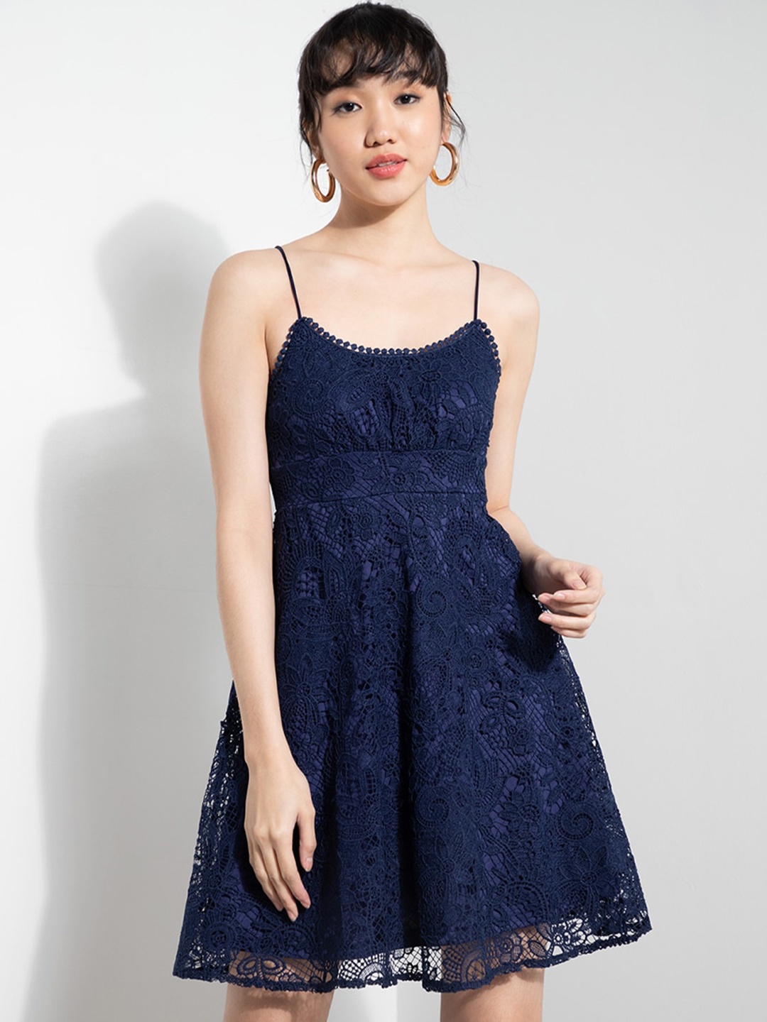 

ZALORA OCCASION Navy Blue Dress