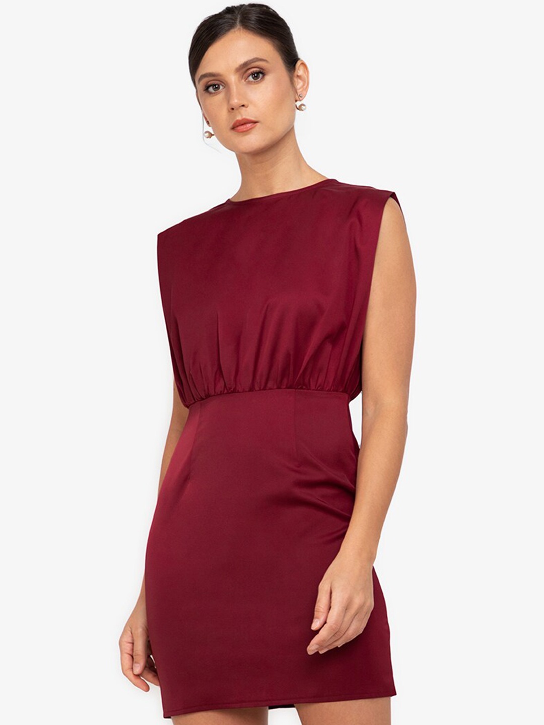 

ZALORA WORK Women Red Bodycon Dress
