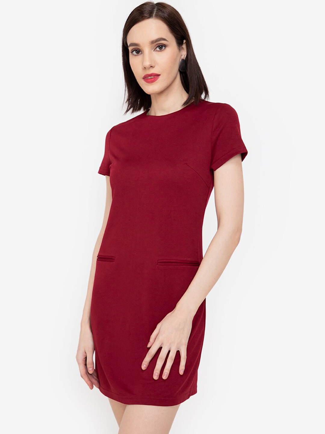 

ZALORA WORK Red Formal Bodycon Mini Dress