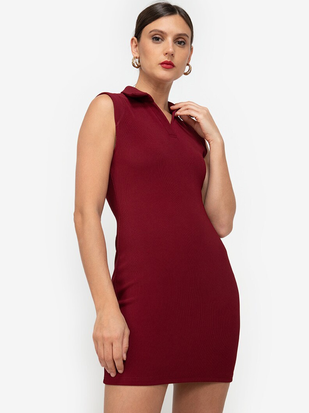 

ZALORA WORK Red Bodycon Mini Dress