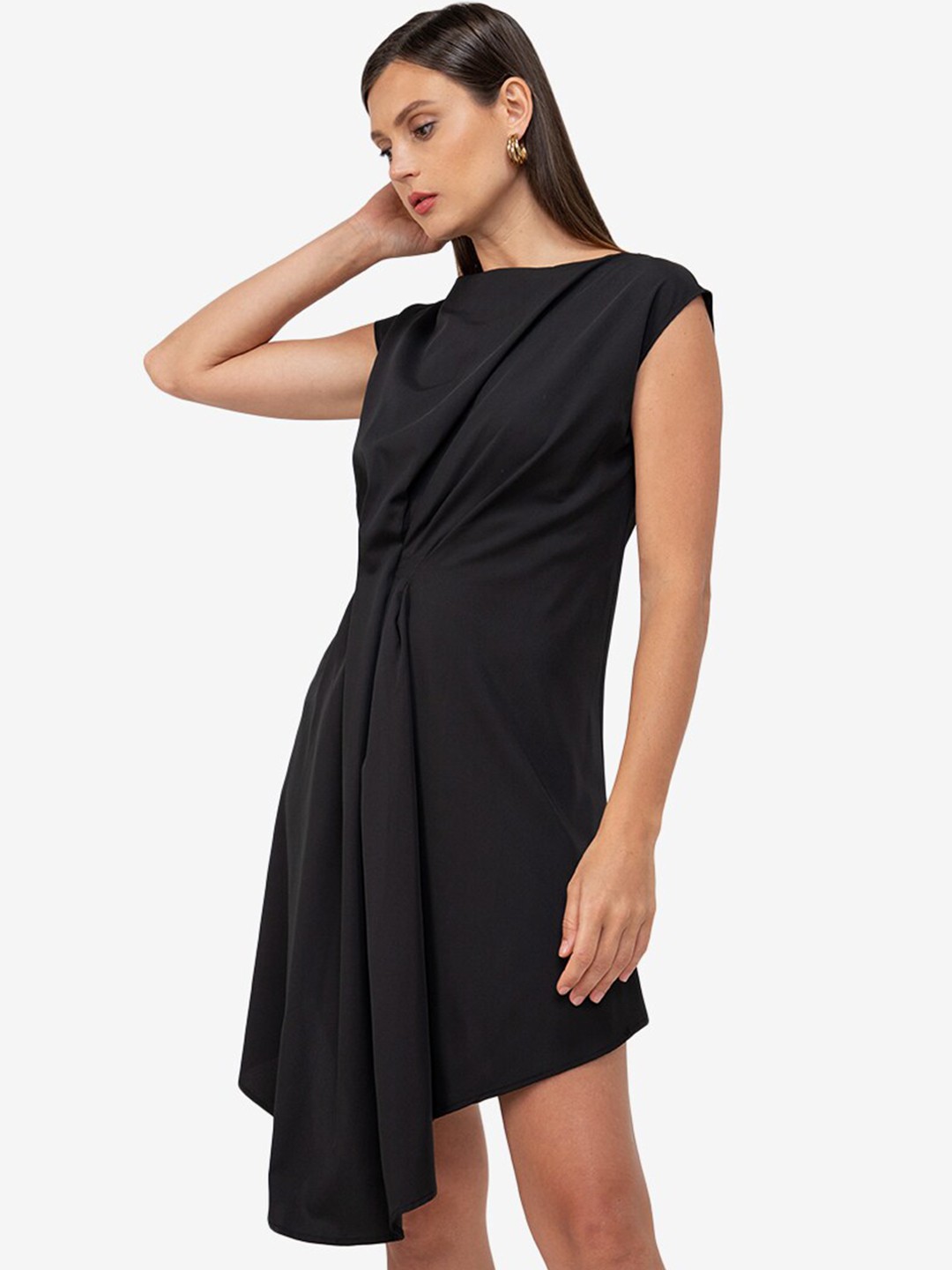 

ZALORA WORK Black A-Line Dress