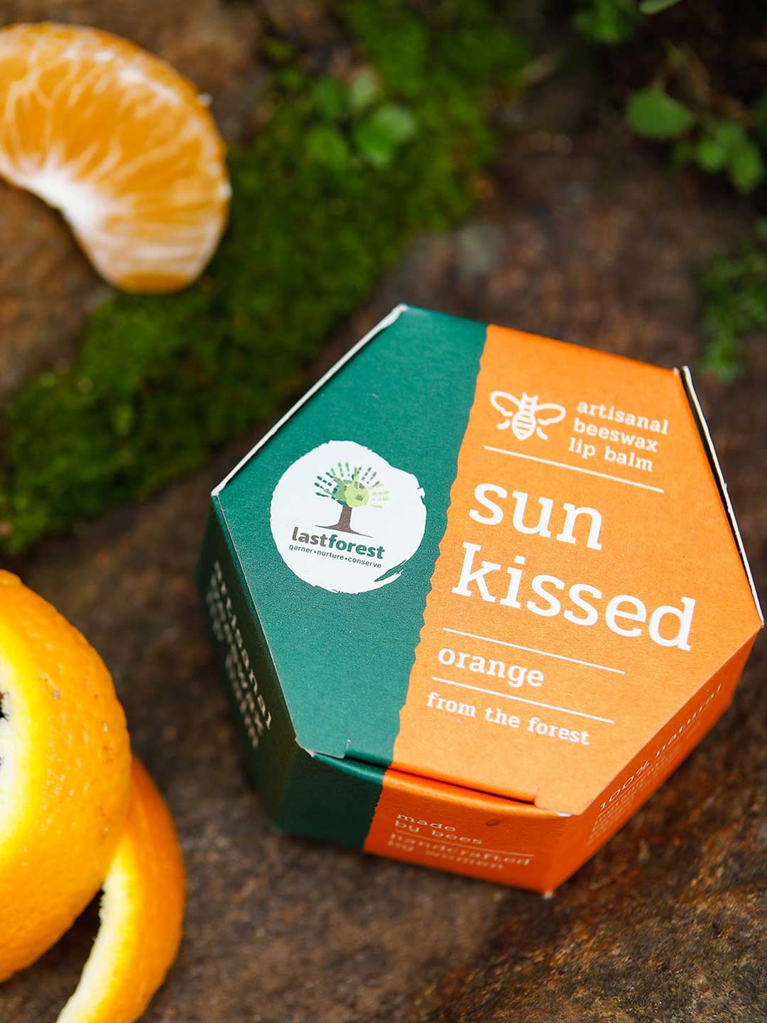 

Last Forest Set of 3 Artisanal Beeswax Handmade Lip Balms - 10 g Each, Yellow