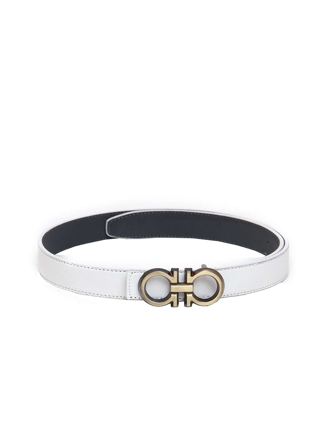 

Calvadoss Boys White Textured Belt