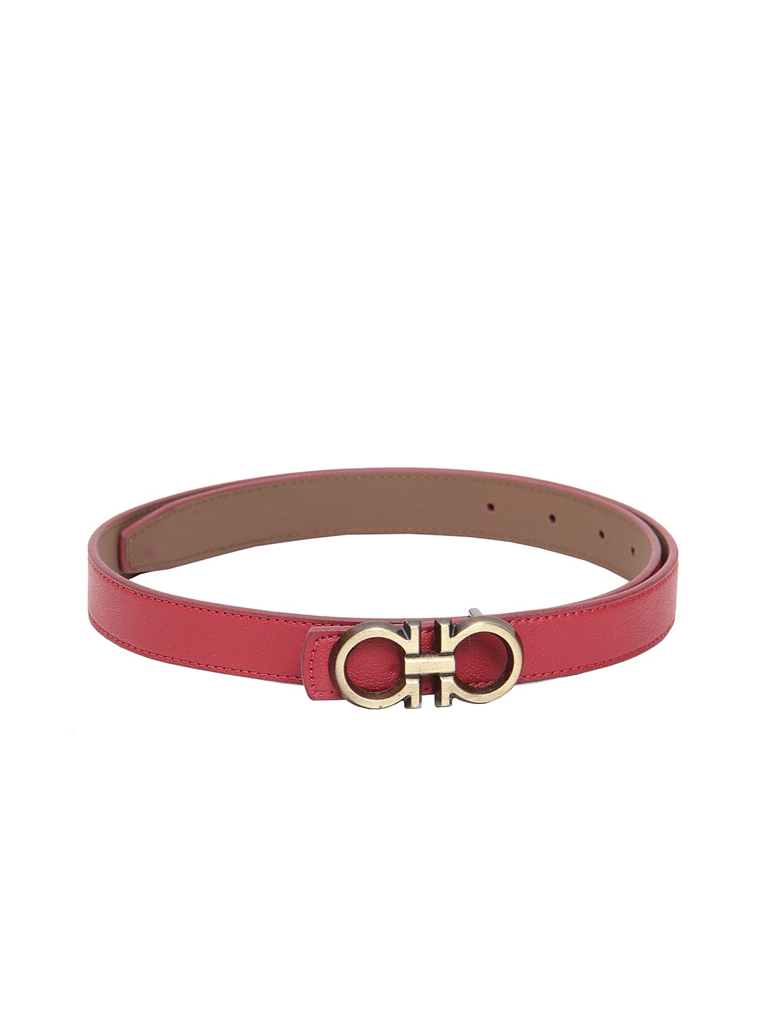 

Calvadoss Boys Maroon Textured Belt