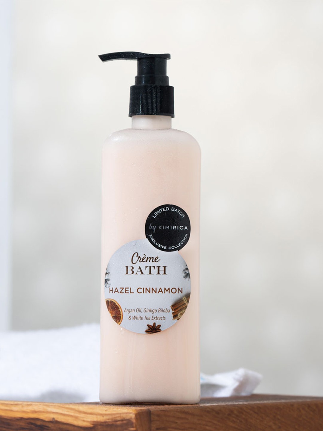 

Kimirica Creme Bath Hazel Cinnamon Body Wash - 290 ml, Peach