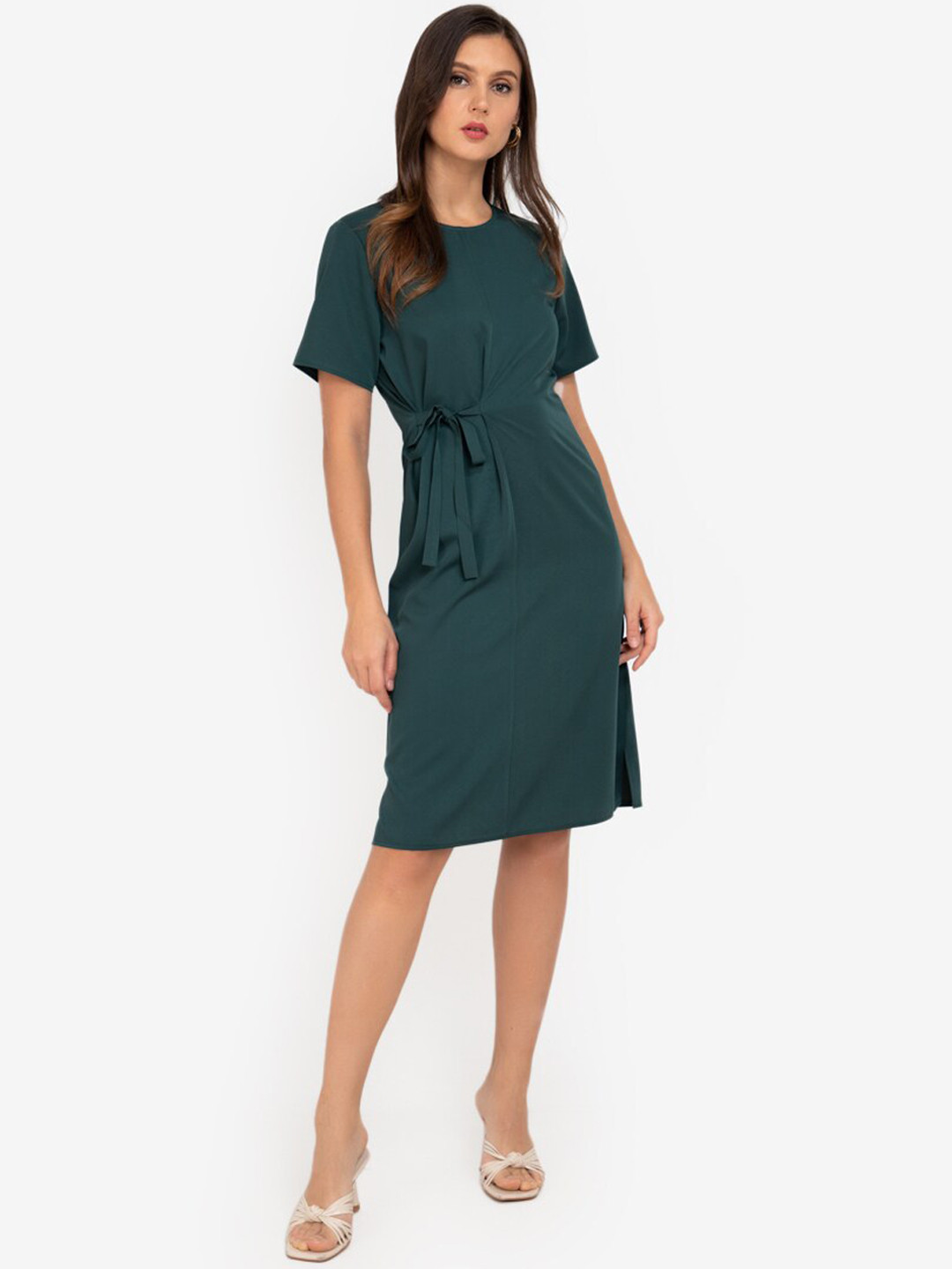 

ZALORA WORK Green Sheath Dress