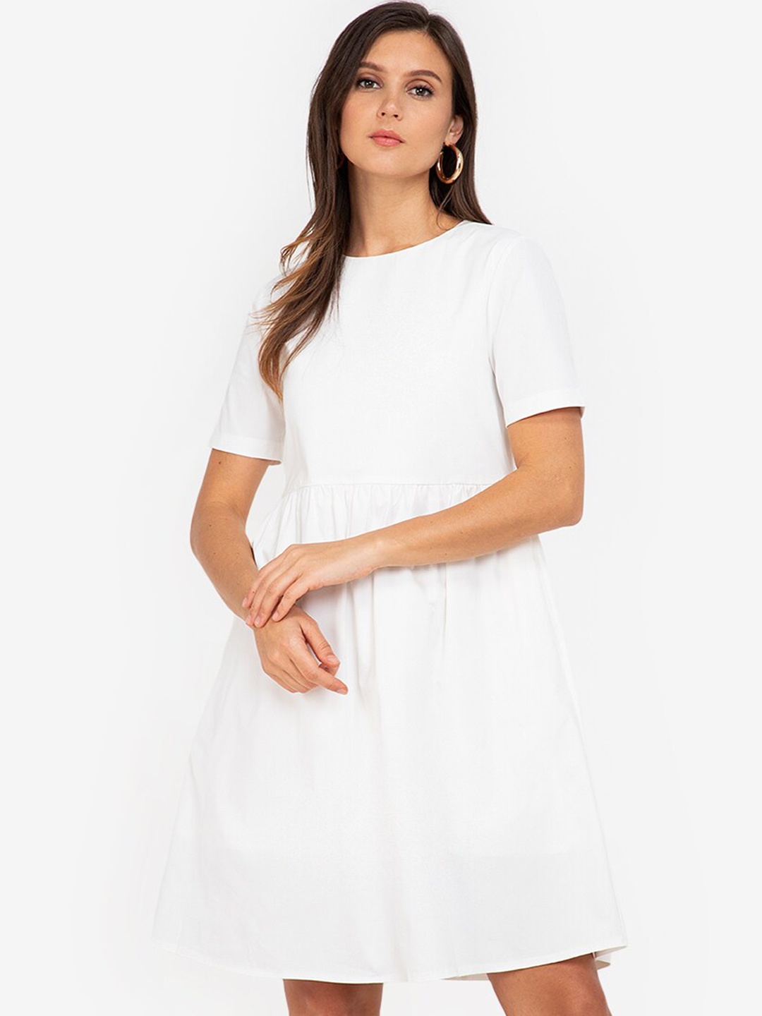 

ZALORA WORK White Sheath Dress