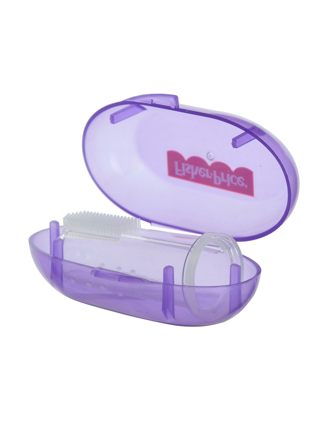 

Fisher-Price Purple Silicone Baby Finger-Brush with Case
