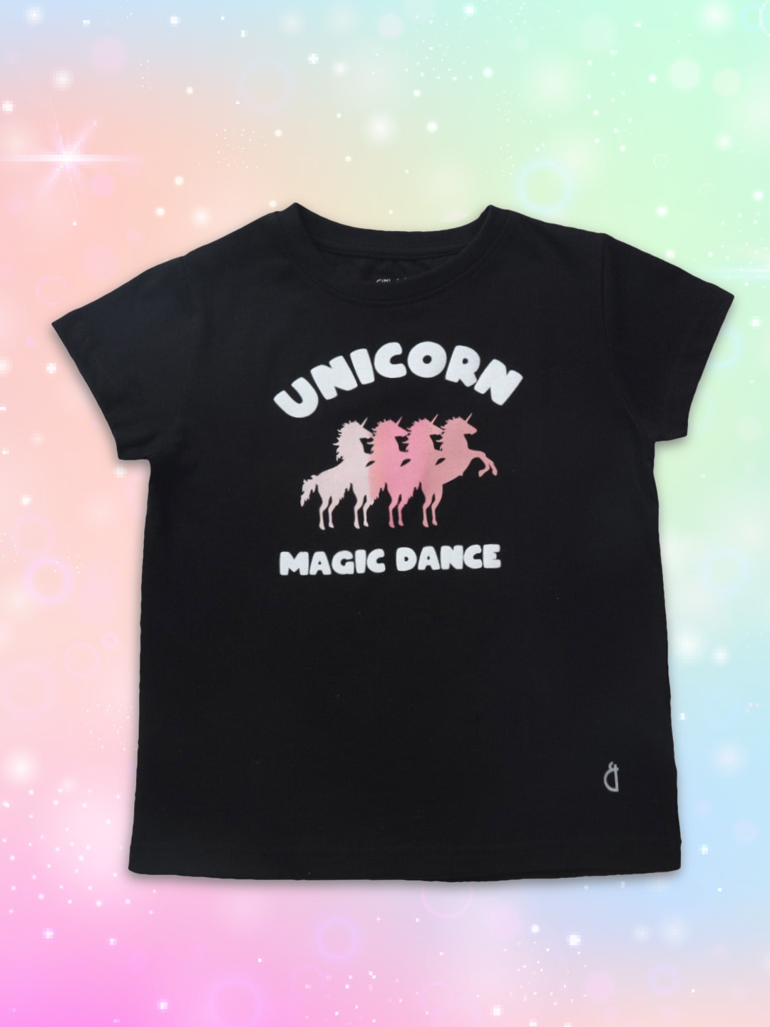 

Gini and Jony Girls Black Printed Top