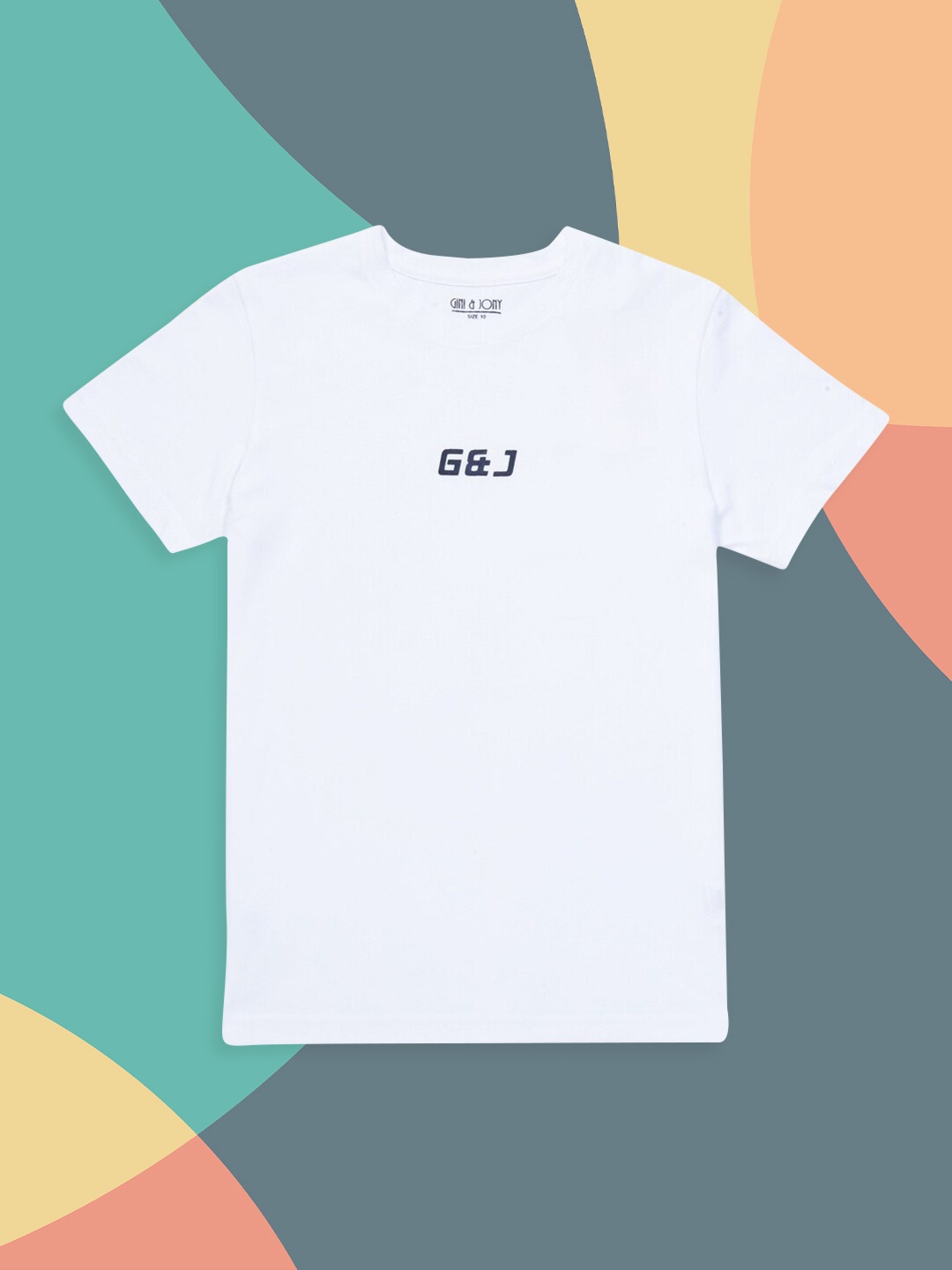 

Gini and Jony Boys White T-shirt