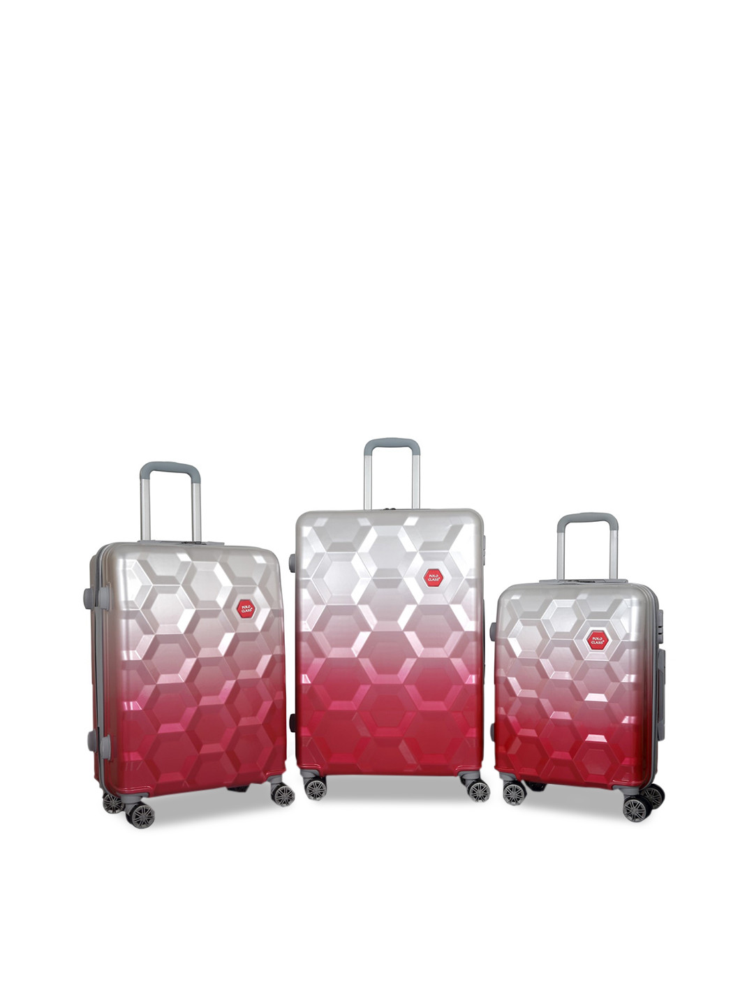 

Polo Class Set of 2 Red Trolley Bags