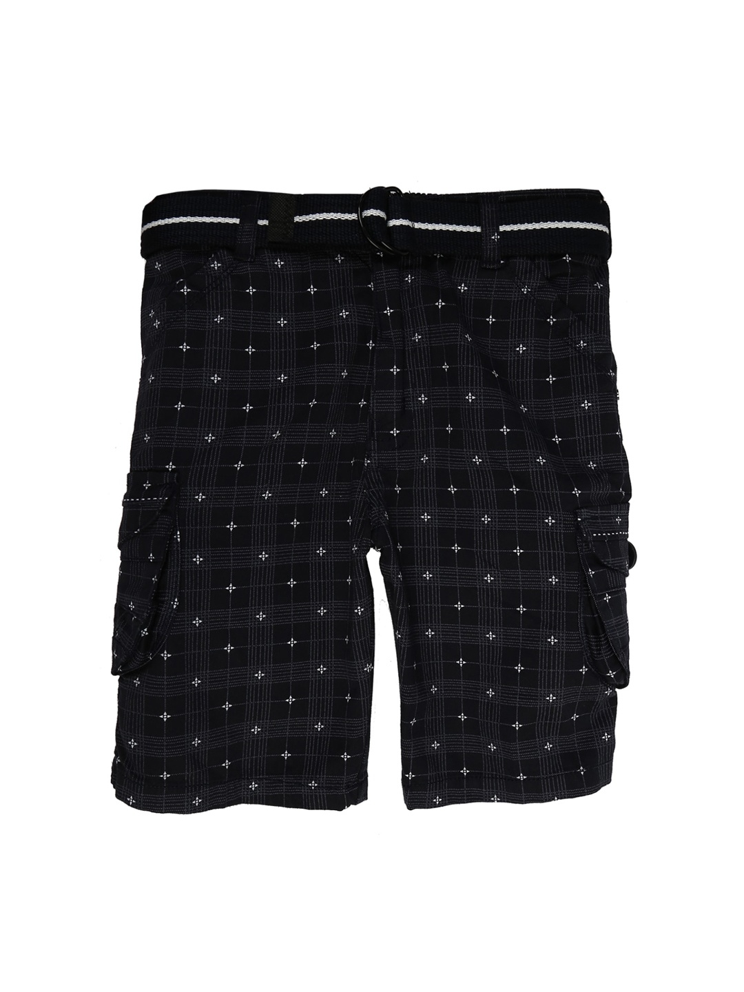 

V-Mart Boys Blue Printed Shorts