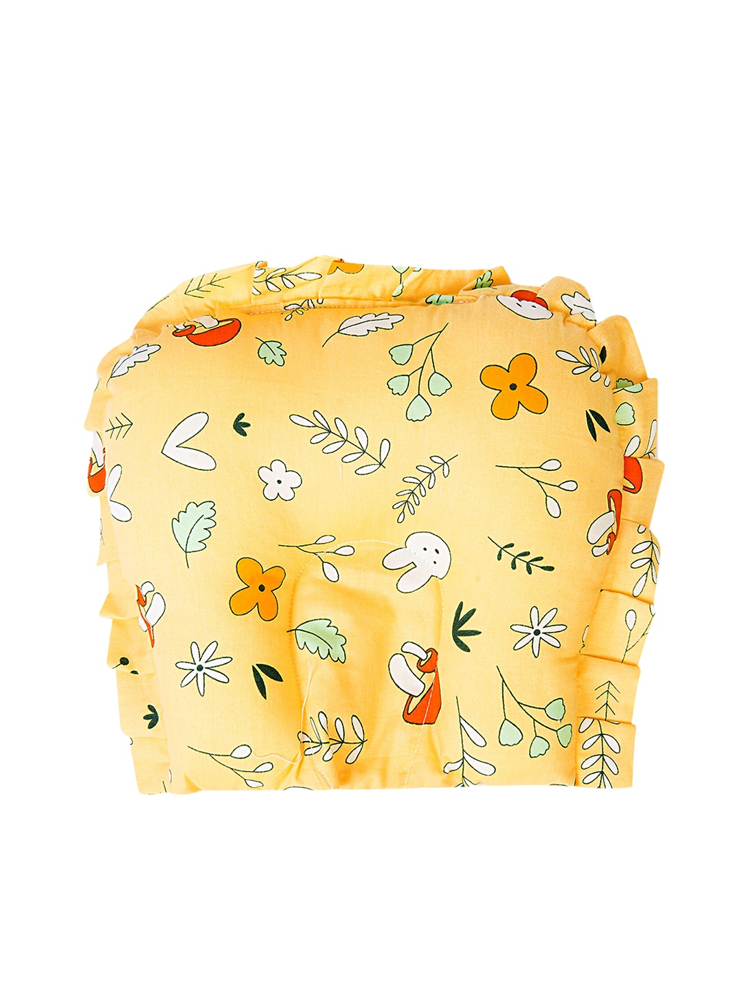 

Baby Moo Kids Yellow Printed U-Shaped Baby Pillow