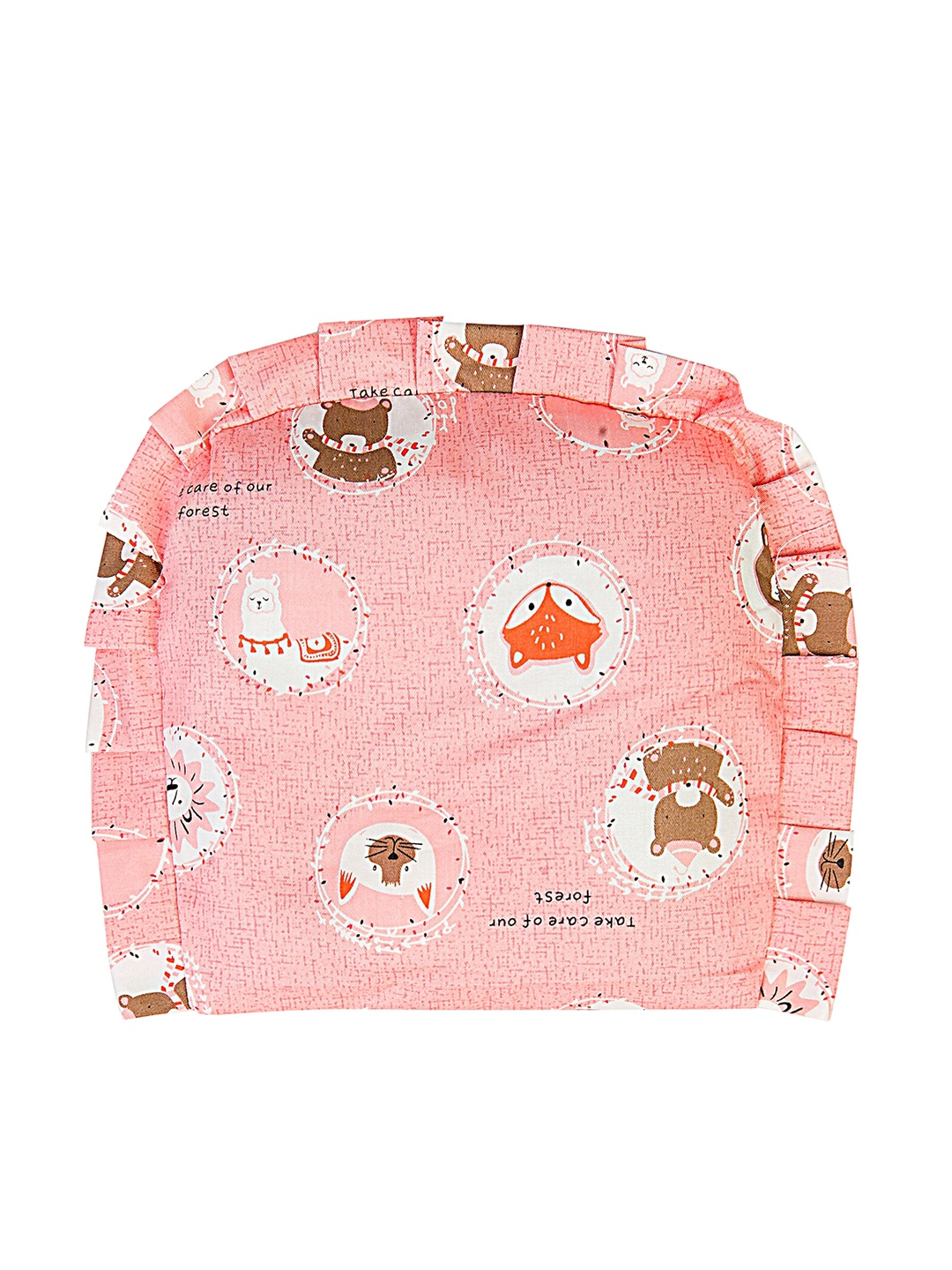 

Baby Moo Peach-coloured Rai Pillow