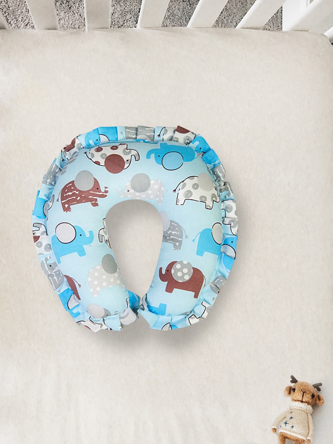 

Baby Moo Kids Blue Lion Neck Support Pillow