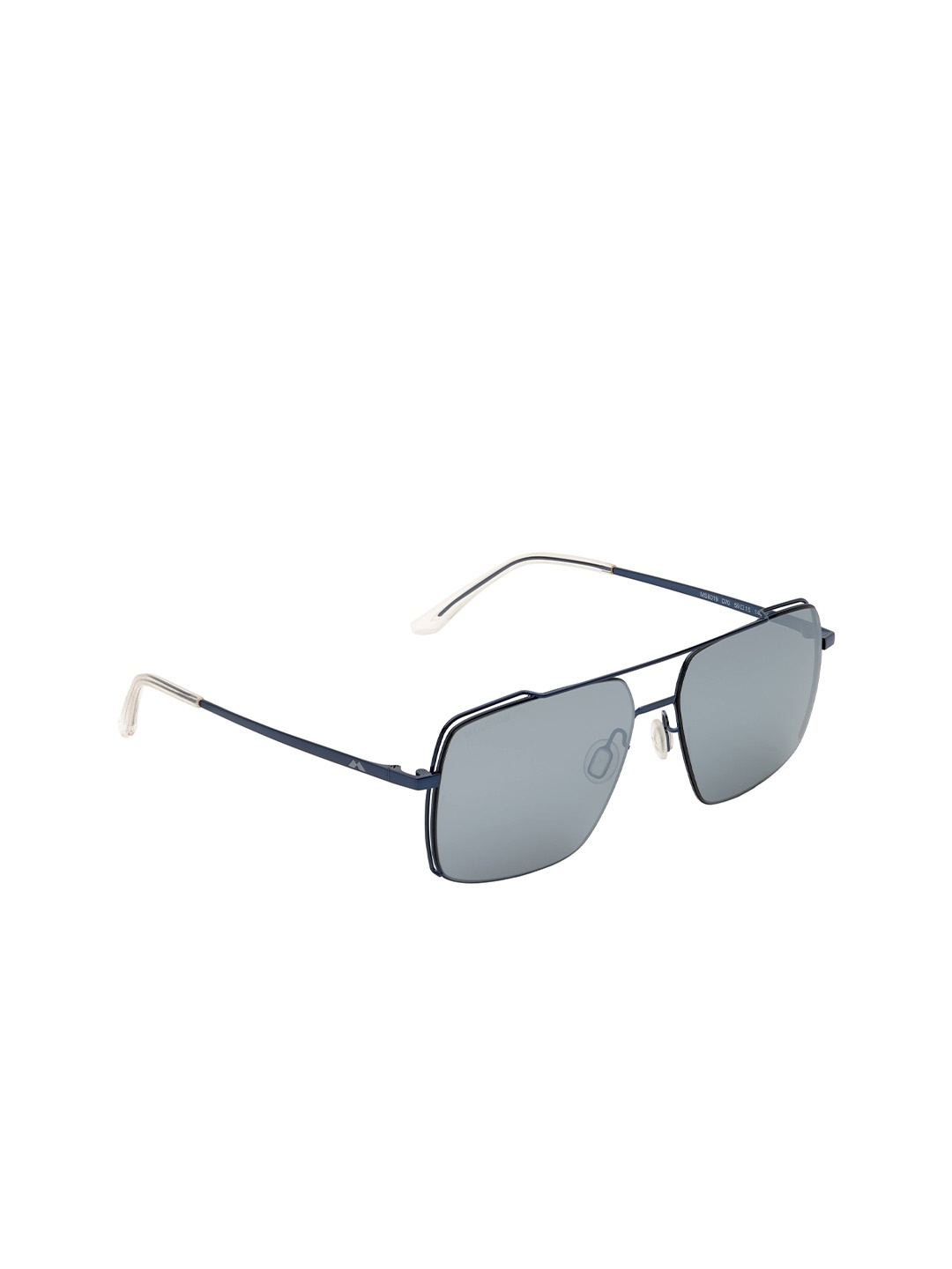 

MOLSION Men Blue Lens & Blue Rectangle Sunglasses with Polarised Lens MS 8019