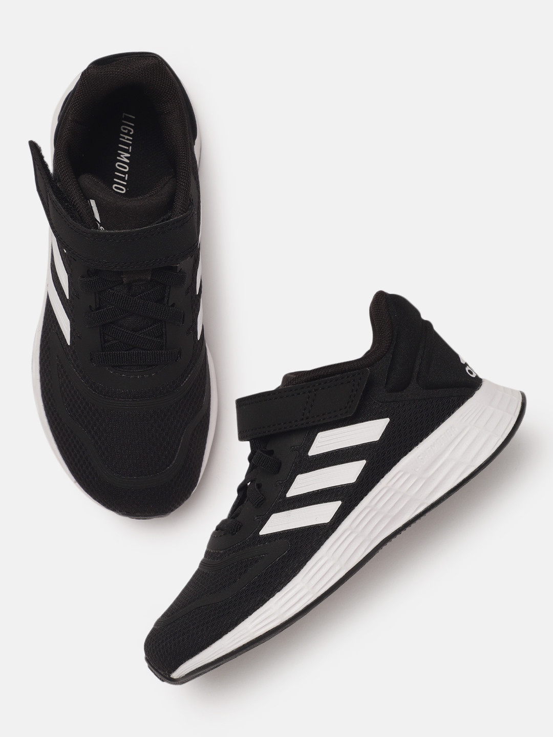 

ADIDAS Kids Black Duramo 10 EL Running Shoes
