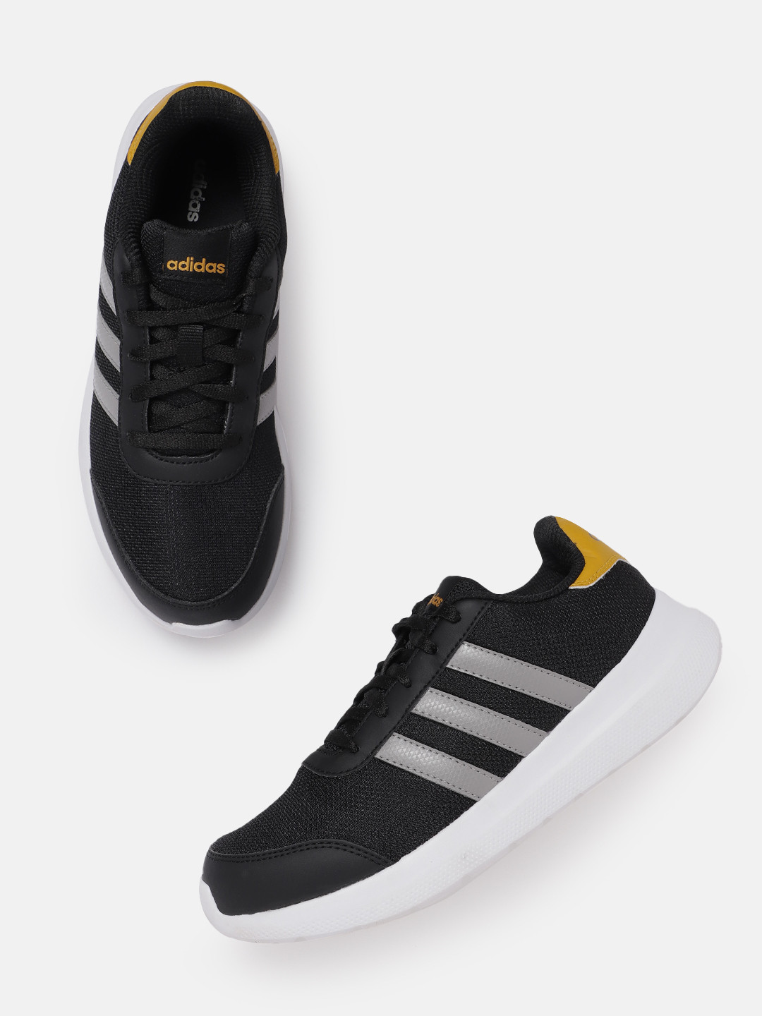 

ADIDAS Kids Woven Design Charge on1.0 Sneakers, Black