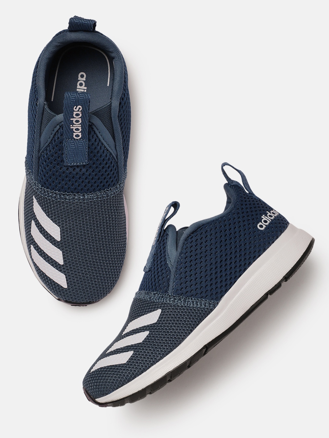 

ADIDAS Kids Blue HELKIN 2.0 Running Shoes