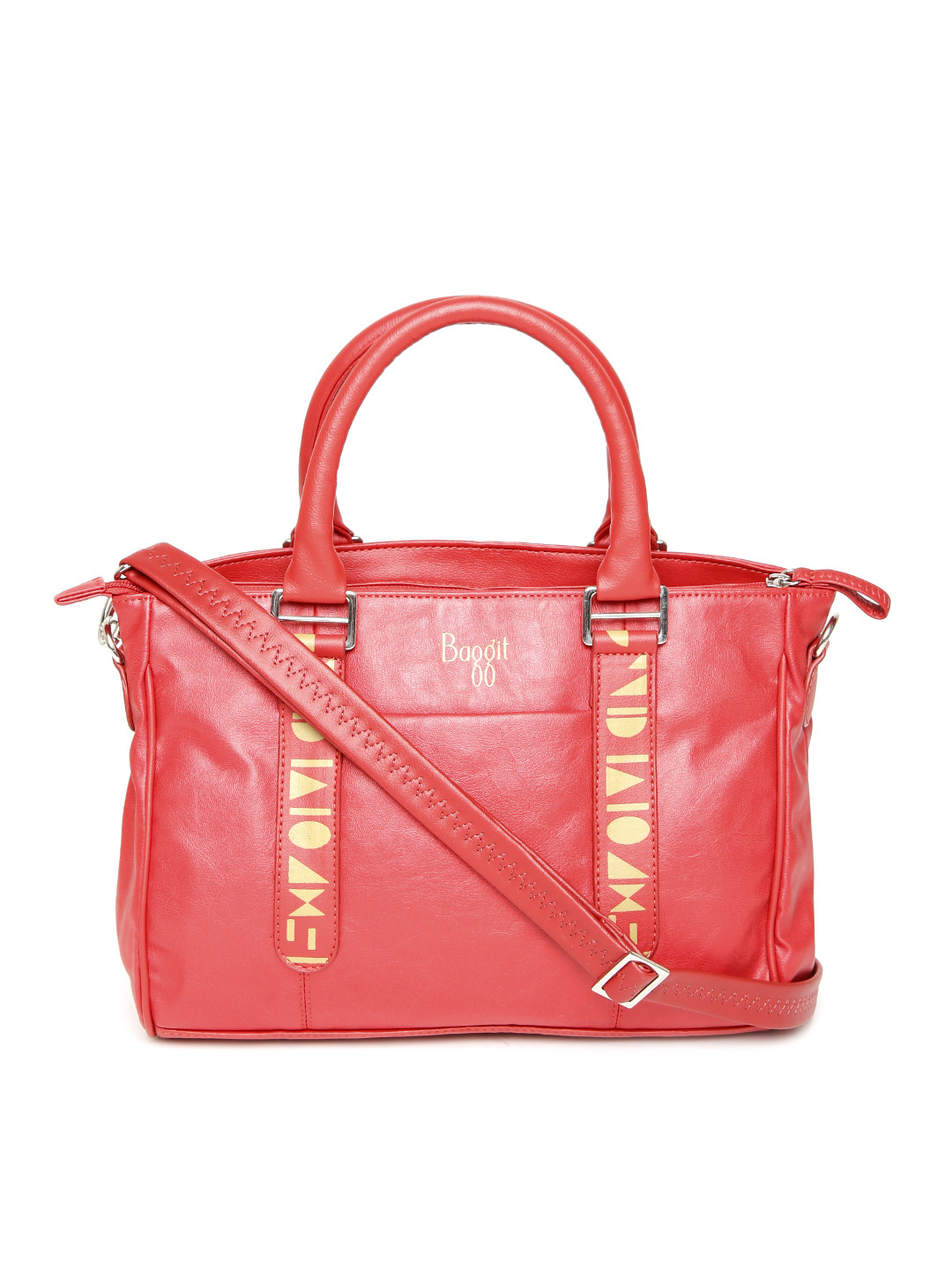 

Baggit Red Handbag with Sling Strap