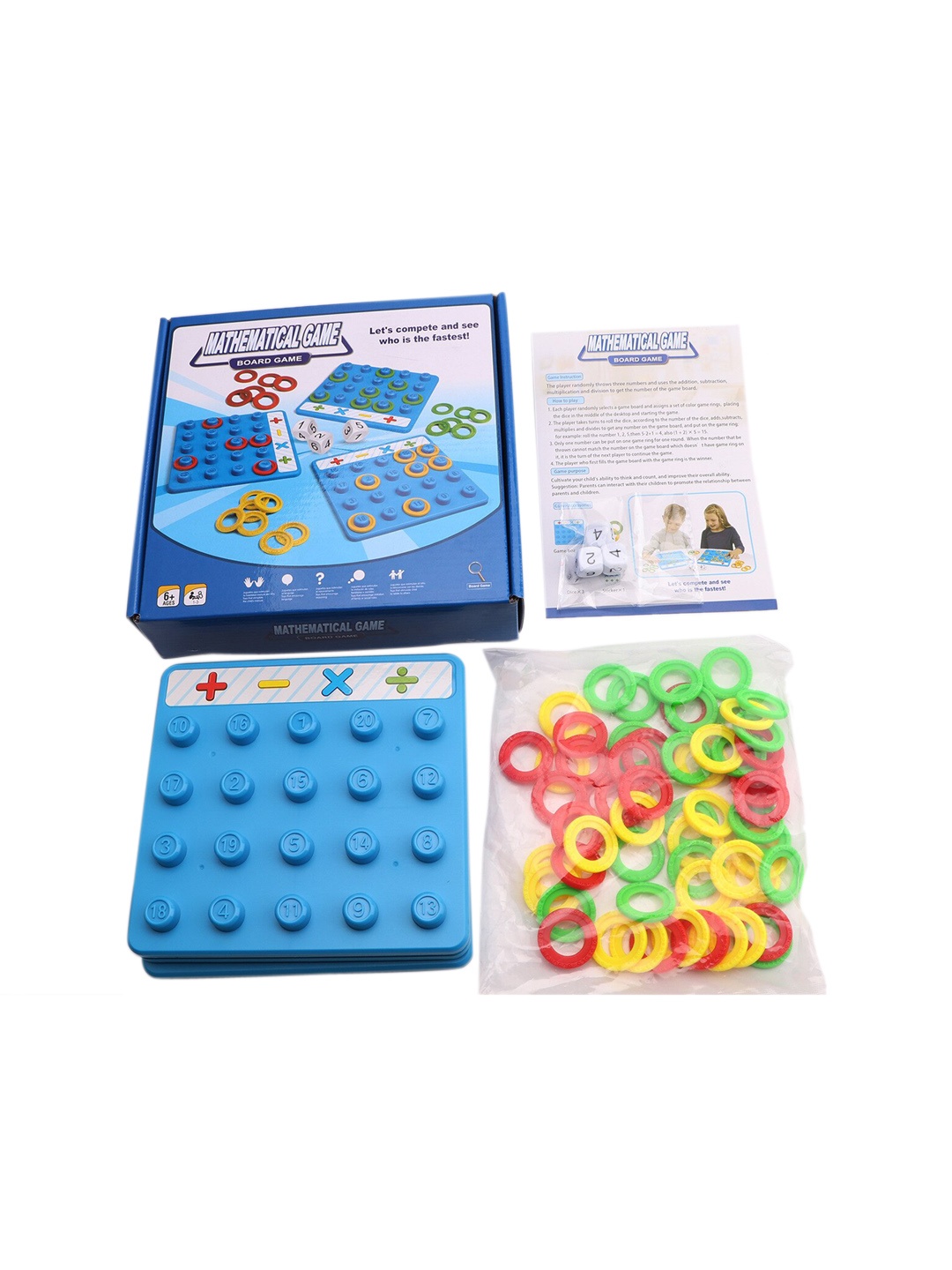 

CHOCOZONE Kids Blue Math Toy