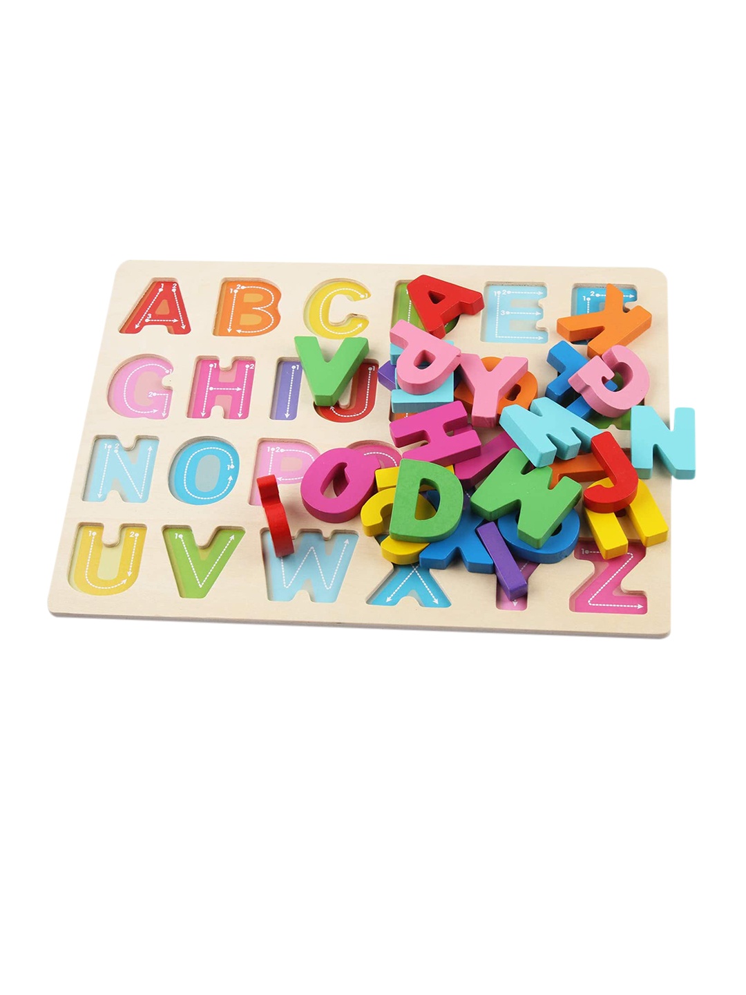 

CHOCOZONE Unisex Kids Multicolored Caps Alphabets Learning and Development Toys, Multi