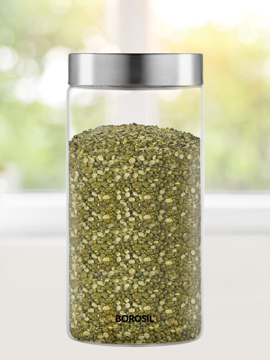 

BOROSIL Transparent Air-Tight Glass Container