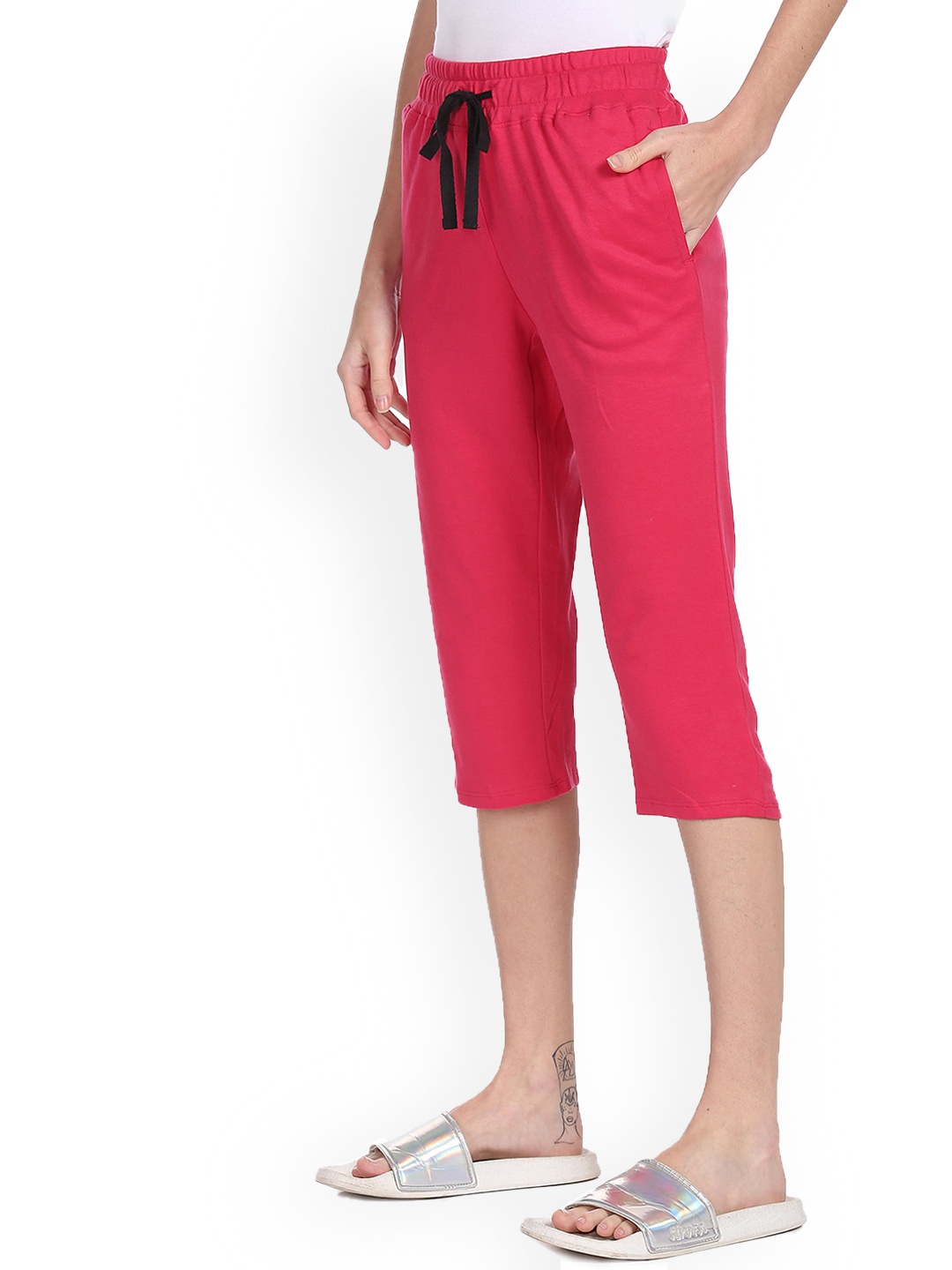 

Sugr Women Pink Capris