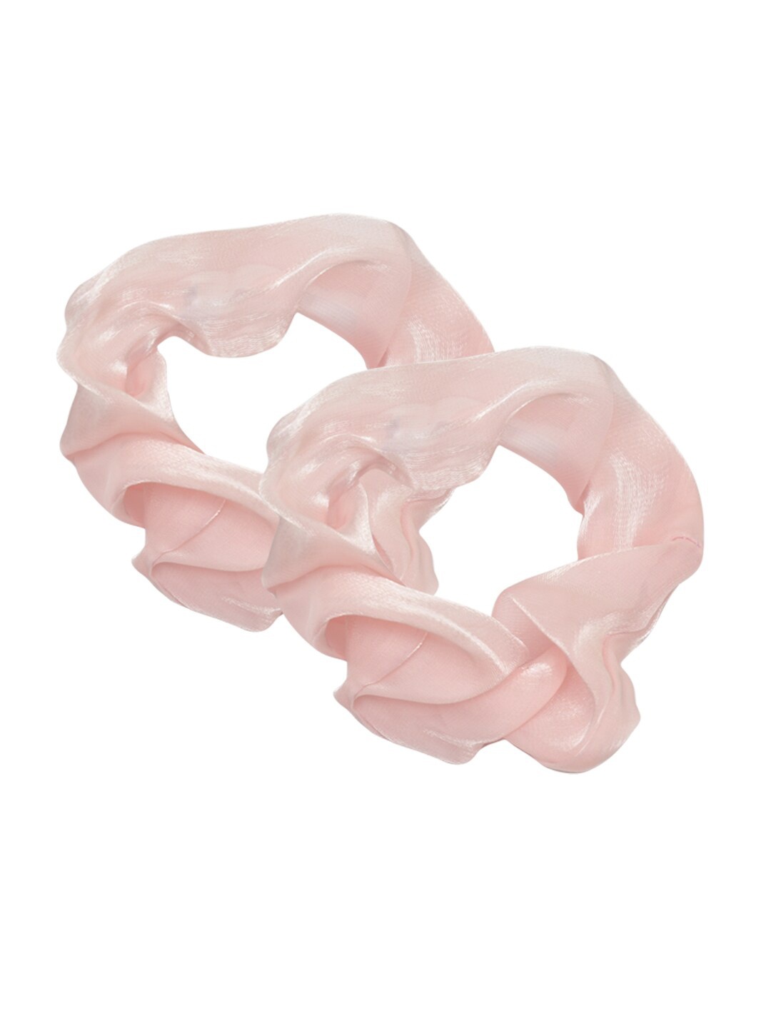 

FUNKRAFTS Girls Pink Set of 2 Ponytail Holders