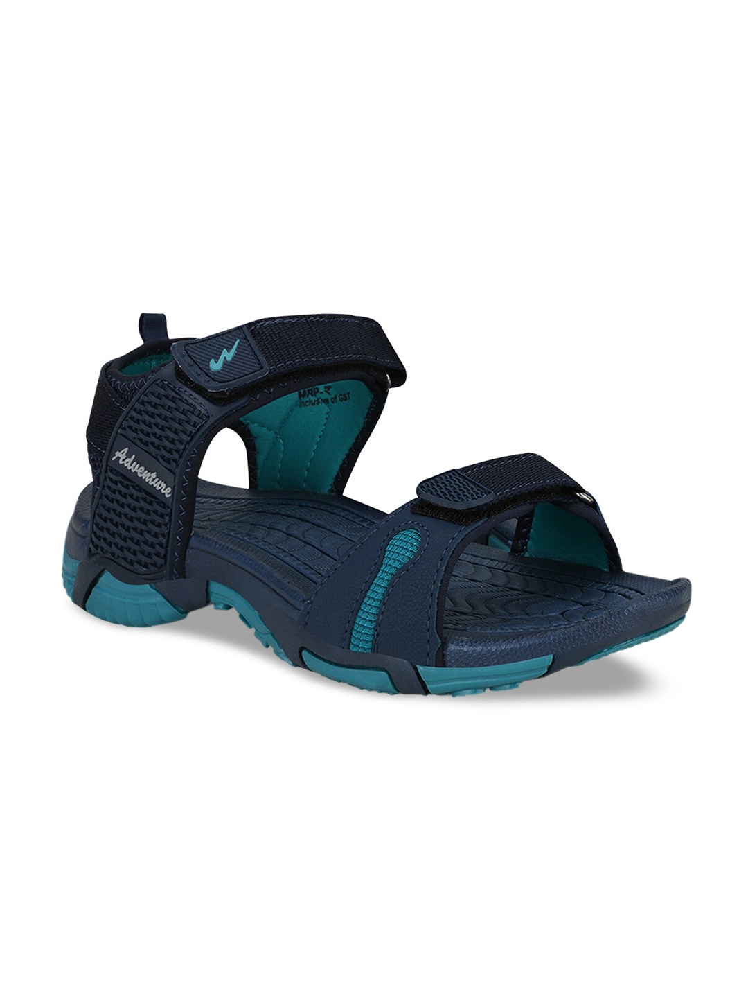 

Campus Men Navy Blue Solid Sports Sandals