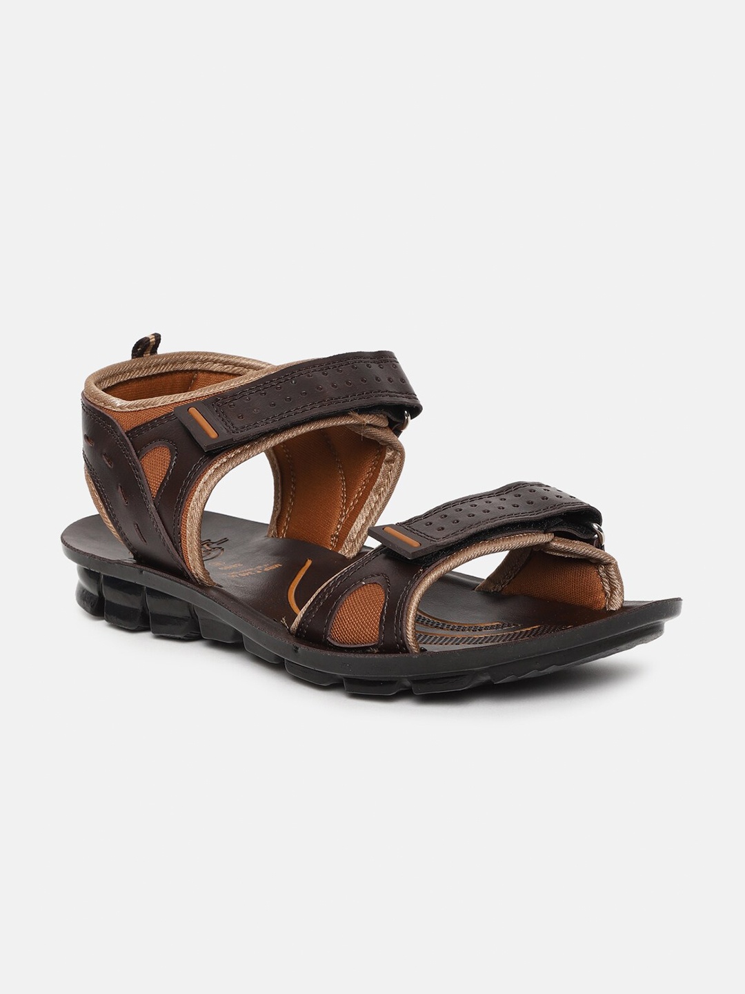 

Paragon Men Brown Comfort Sandals