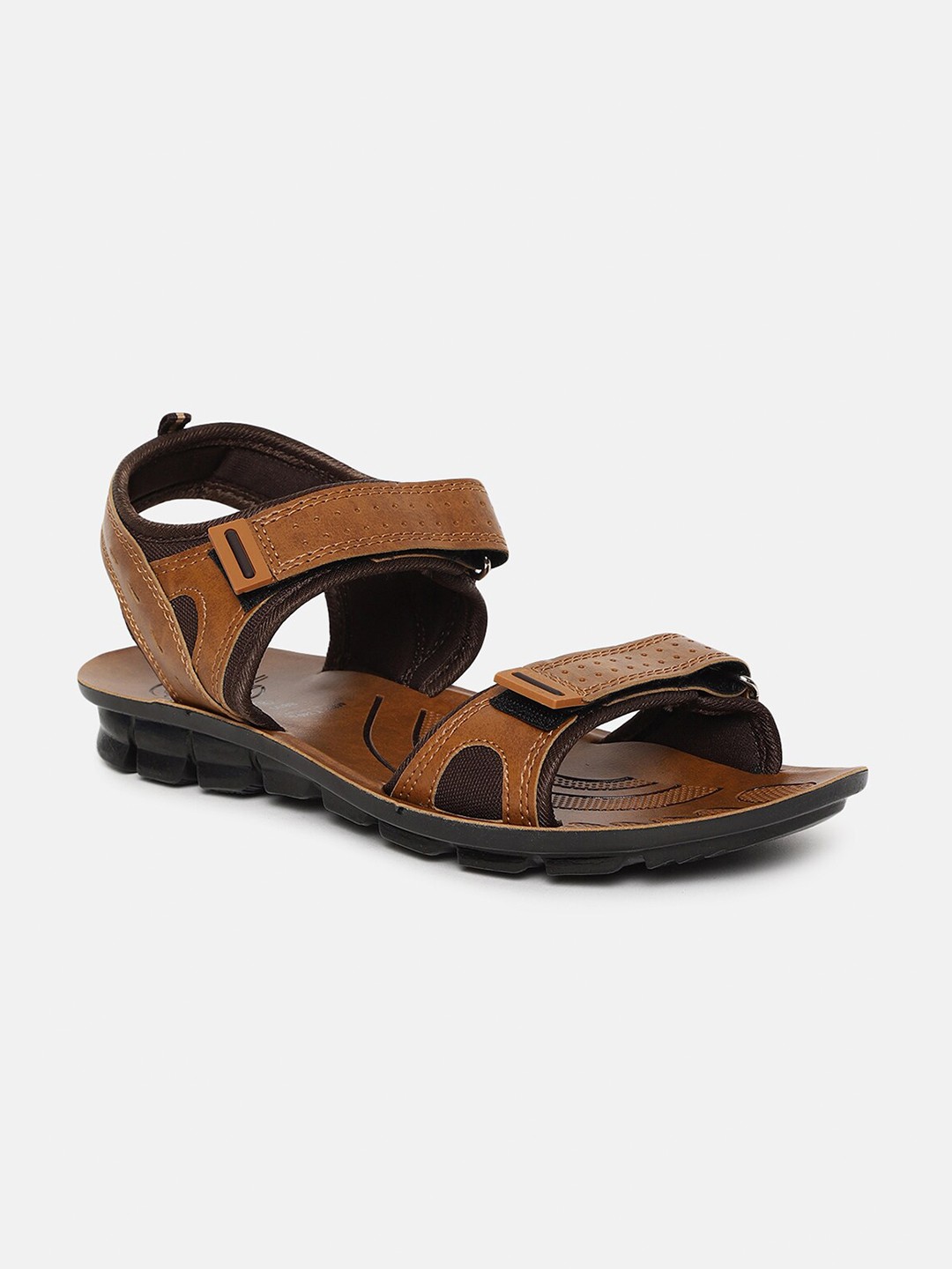 

Paragon Men Tan Brown Comfort Sandals