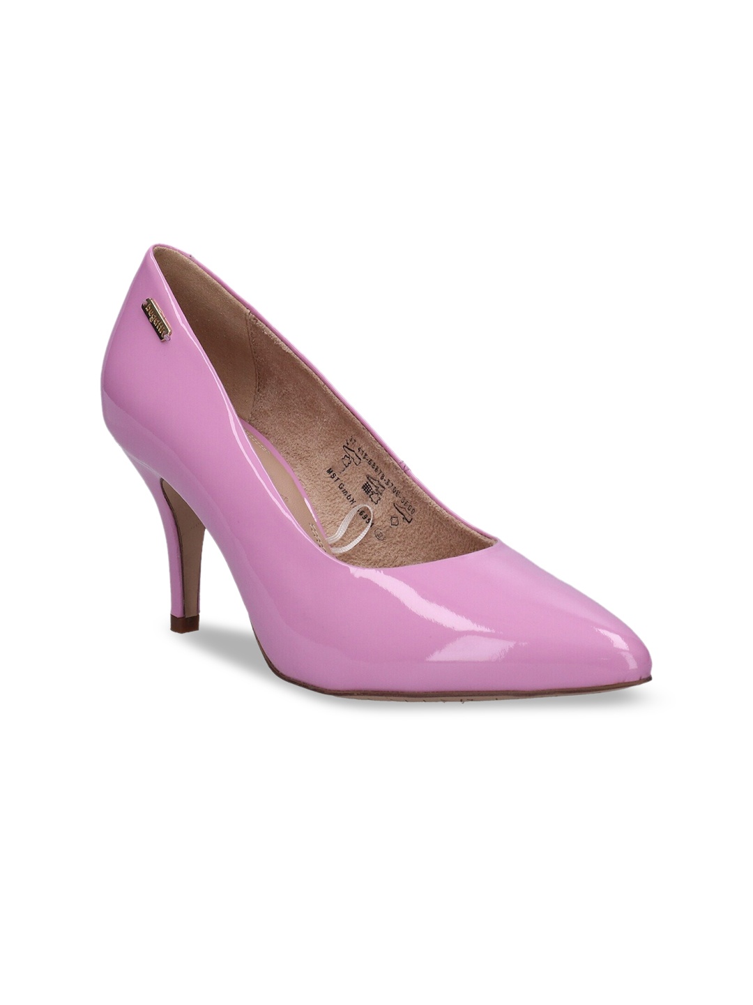 

Bugatti Jemila Women Pink Colourblocked Leather Stiletto Pumps