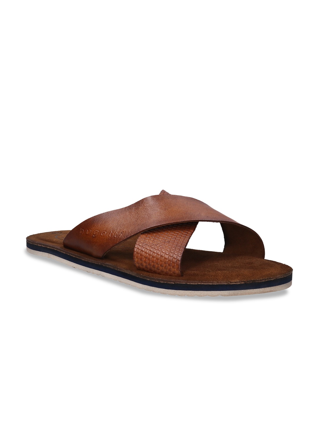 

Bugatti Maro Men Brown Leather Comfort Sandals