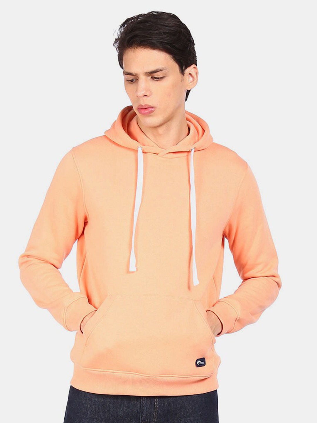 

Ruggers Men Orange Sweatshirt