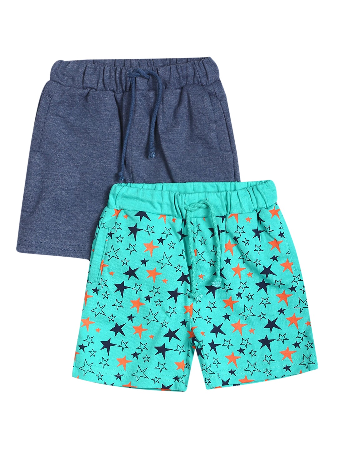 

Donuts Boys Blue Conversational Printed Shorts