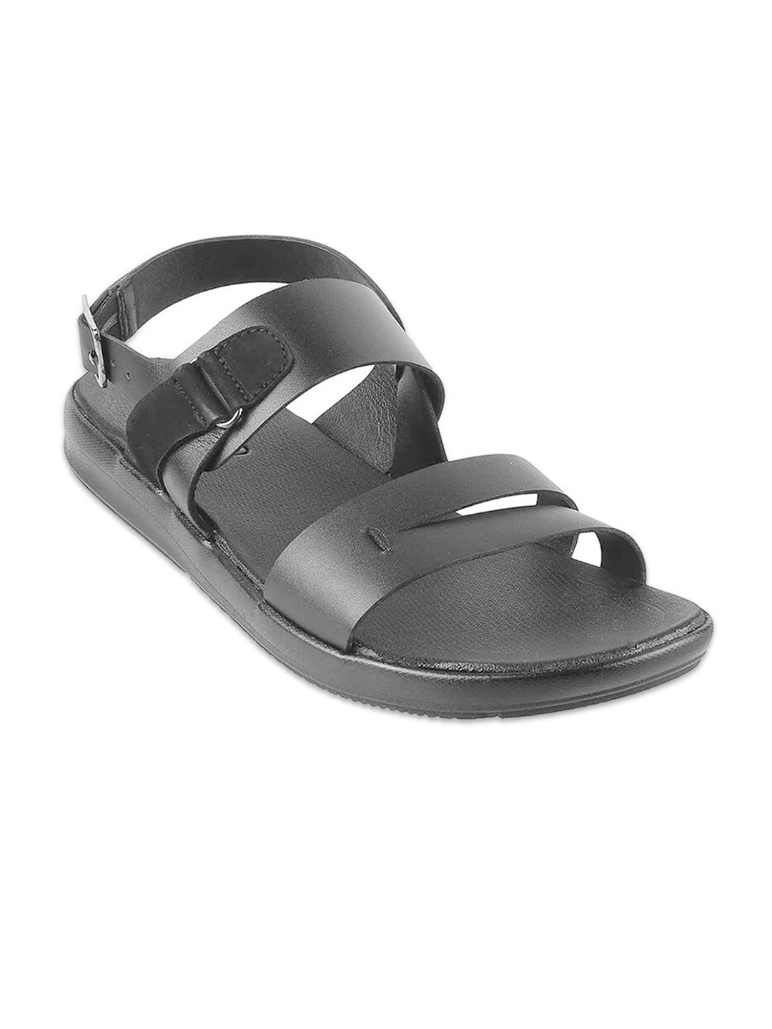 

Mochi Men Black Comfort Sandals