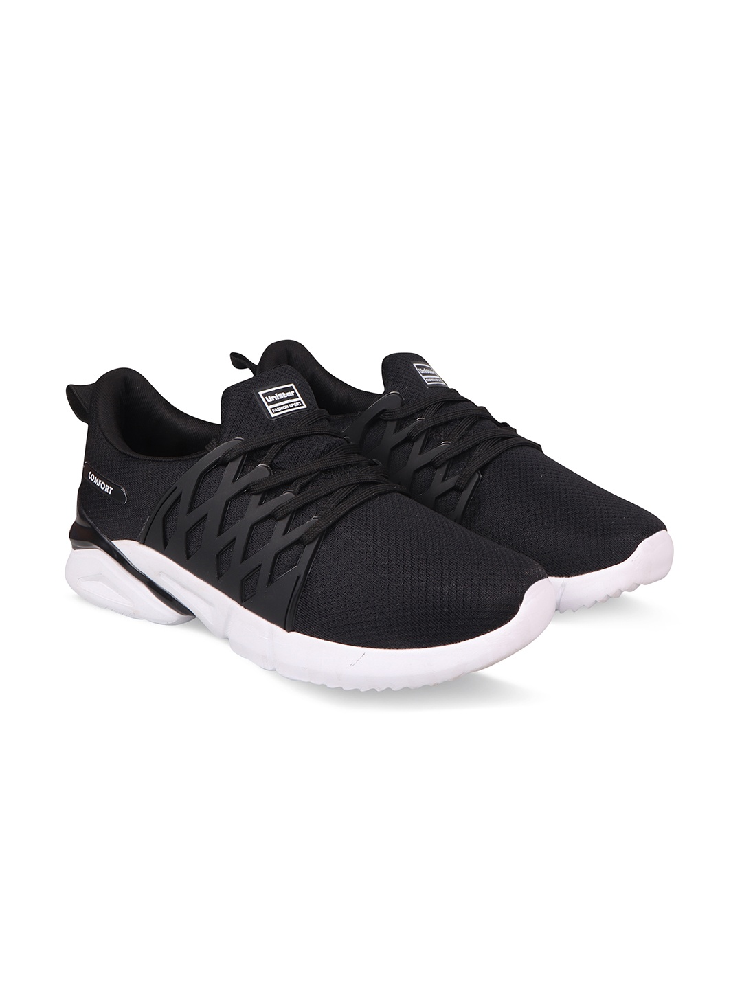 

UNISTAR Men Black Running Shoes